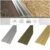 SELF-ADHESIVE ANODISED ALUMINIUM DOOR FLOOR BAR EDGE TRIM THRESHOLD 35mm x 930mm