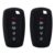 2PCS 5 Buttons Remote Key Protection Case Silicone Car Accessories  for Ford