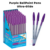 CRISTAL BALLPOINT PURPLE PENS– BIRO MEDIUM 1MM ULTRA GLIDE SMOOTH, SCHOOL OFFICE