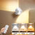 Rechargeable Wall Light Wirelessly Magnetic Rotatable Wall Lamp Remote Control