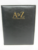 Tallon Padded Address Book A to Z Index Black 21cm x 16cm