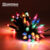 The Christmas Workshop Set of 40 Multi-Coloured LED Fairy Lights