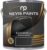 NEVIS PREMIUM Quick Dry Eggshell SATIN Black MATT 2.5L 750ml Wood Metal Paint