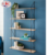 5 Tier Metal Wire Wall Floating Shelves Decoration Storage Shelf Living Room