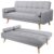 Fabric Sofa Bed 3 Seater Click Clack Living Room Recliner Couch Sofa Living Room