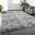 Fluffy Rugs Large Shaggy Rug Bedroom Living Room Anti Slip Soft Carpet Floor Mat