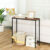 HOOBRO Console Table Entryway Table Display Table Sofa Table 75 x 24 x 75 cm