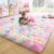 Rainbow Fluffy Shaggy Rugs Nonslip Carpet Mat Living Room Bedroom Nursery Rug UK