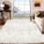 Fluffy Rugs Faux Sheepskin Rug Living Room Bedroom Shaggy Soft Carpet  Floor Mat