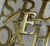 Brass 3″ letters, A-Z 3″ polished Brass finish – complete with fixings