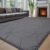 Fluffy Rugs Anti-Slip Large Shaggy Rug Super Soft Mat Living Room Bedroom Carpet