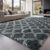 Fluffy Rugs Anti-Slip Large Shaggy Rug Super Soft Mat Living Room Bedroom Carpet