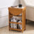 Wooden Magazine Rack Shelf Drop Leaf Table Top Sofa Side End Table Storage Units