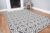 Grey Cream Living Room Rug Large Small Hallway Runner