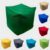 Waterproof Cube Bean Bag Foot Rest Stool Pouffe Living Room Beanbag Footstools