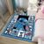 Lilo Stitch Tie Dye Living Room Bedroom Carpets Anti-Slip Rugs Mats Doormat Gift