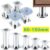 4x Metal Chrome Legs Furniture Feet Sofa Beds Chairs Stools Cabinet 60 To 150mm