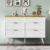 Sideboard Storage Cabinet with 6 Drawer Chest of Drawers for Living Room Bedroom