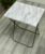 Large Stunning MARBLE Effect Folding TV Side Table Laptop Tray Dinner Tea Desk