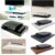 Floating Media Shelves Shelf For DVD SKY BOX TV AV Xbox Wall Mounted Kit Gloss