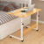 Adjustable Overbed Chair Tables Bedside Table Laptop Desk Hospital Dining Tray