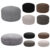 Loft 25 Round Beanbag Footstools Pouffe Living Room Bean Bags Foot Rest Stool