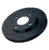 Black Diamond Combi Front Discs for Ford Fiesta Mk4 1.4 16v (ABS) (2/00 > 02)