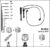 9874 NGK Ignition Cable Kit for FORD USA,MAZDA