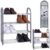 Shoe Rack Stand Shoes Cabinet Storage Organiser 4 Tier Shelf Holder Unit Cabinet