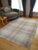 Beige Tartan Rug Runner Plaid Criss Cross Design Mat Living Room Bedroom