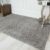 Light Silver Grey Soft Modern Thick Shaggy Cheap Large Warm Living Room Rug Mat