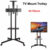 TV Trolley Cart Mount Bracket Mobile Floor Standing TV Stand for 32” – 70” TV