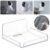 Wall Mount Floating Stand Shelf For Security Camera Mini Speaker Storage Holder-