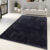 Rug for Living Room Anthracite Plain Design Large Small Soft Short Pile Carpet