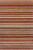 160cm x 230cm STRIPED Patterned RED, BROWN, ORANGE, CREAM Coloured Household RUG