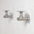 Industrial Pipe Shelf Brackets – Stainless Steel – T-Nut Style- Steampunk (Pair)