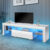 TV Stand 160cm High Gloss TV Unit Cabinet Sideboard With LED Light & Drawers