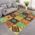 Retro Floral Patchwork Floor Rug Soft Door Mat Anti-slip Living Bedroom Carpet 2