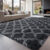 Fluffy Rugs Large Shaggy Rug Bedroom Living Room Anti Slip Soft Carpet Floor Mat