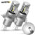 2X H4 Led Xenon Lamp White 6000K Car High Low Beam Headlight Super bright Bulb