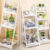 3/4 Tier Shelf Rack Storage Shelving Unit Wooden Bookcase Plant Display Stand UK