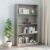 Bookshelf Standing Shelf Storage Rack Book Cabinet Engineered Wood vidaXL