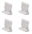 4 pcs x Shelf Support Plug in for Glass Shelves, Ø 5 mm Holes 282.33.703 Hafele