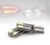 2x 4SMD LED Number Plate Light 12vW5W T10 for Ford Ka (RB_)