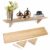 Natural Wood Wooden Shelve Wall Mounted Storage Shelf Unit Kit & Fitting Home