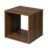 Small End Table Square Lounge Home Coffee Magazines Books Cube Wood Side Teak