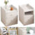 Small Slim Bedside Table Sofa End Side Table Nightstand Bedroom Drawer Cabinet