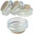 4 X LARGE & SMALL CLEAR CASTOR CUPS Carpet/Floor Chair/Sofa Furniture Protectors