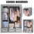 Fabric Canvas Wardrobe With Hanging Shelving Clothes Storage Closet Dust-proof