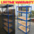 Shelving Unit Storage Shelves Steel Boltless 5 Tier Racking Heavy Duty Garage